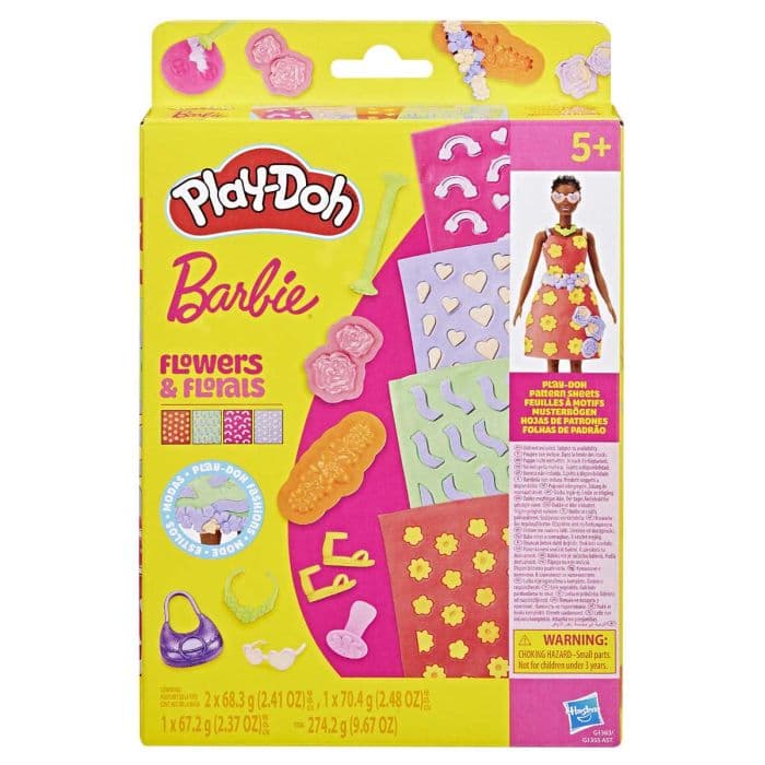 PLAY DOH BARBIE FLOWERS AND FLORALS