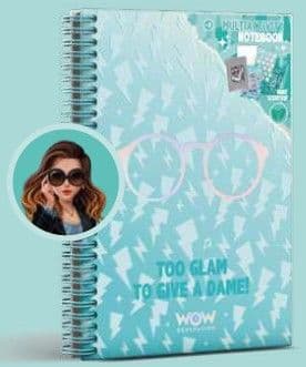 WOW GENERATION A5 SCENTED NOTEBOOK