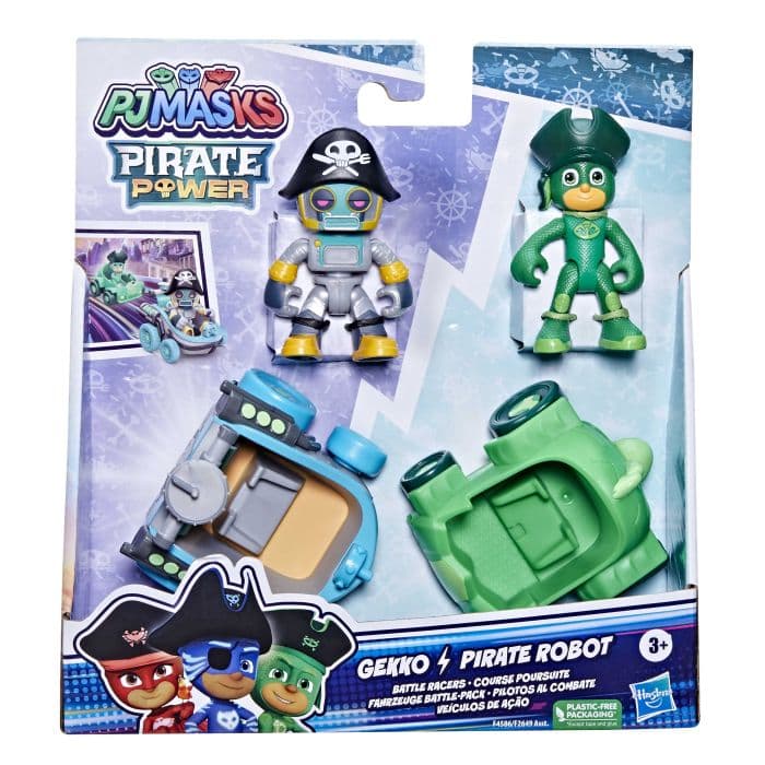 PJ MASKS HERO VS VILLAIN BATTLE GEK VS PIRAT ROBOT