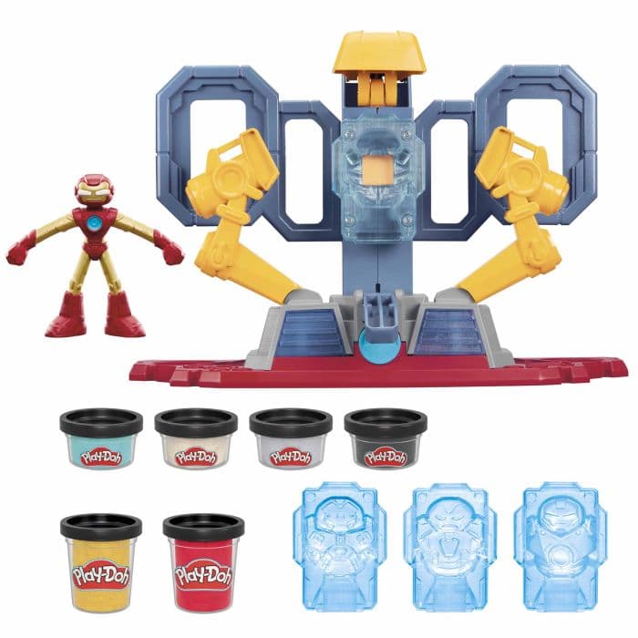 PLAY DOH IRON MAN ARMOR MAKER LAB