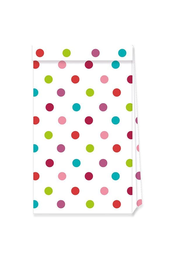 PAPER PARTY BAGS MULTICOLOUR 4CTP