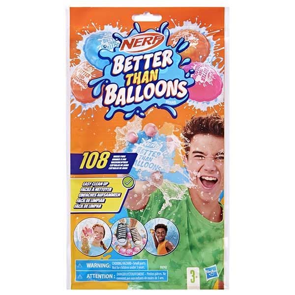 SUPERSOAKER-BETTER THAN BALLOONS 108PC