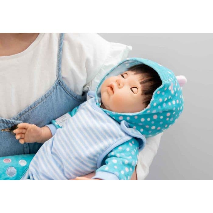 TINY TREASURES SLEEPY DINO DOLL