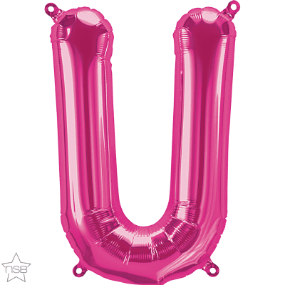 34 INCH FOIL MAGENTA LETTERS 1CTP