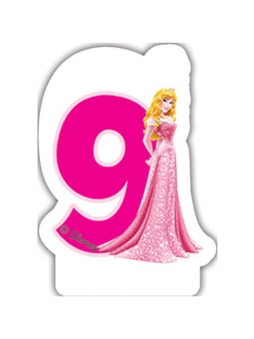 PRINCESS DREAMING CANDLE NO9 1CT