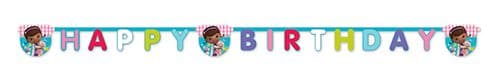 DOC MCSTUFFINS 2ND HAPPY BDAY DIE CUT BANNER 1CT