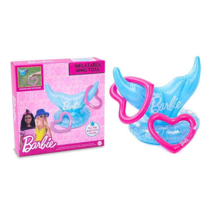 BARBIE INFLATABLE RING TOSS GAME