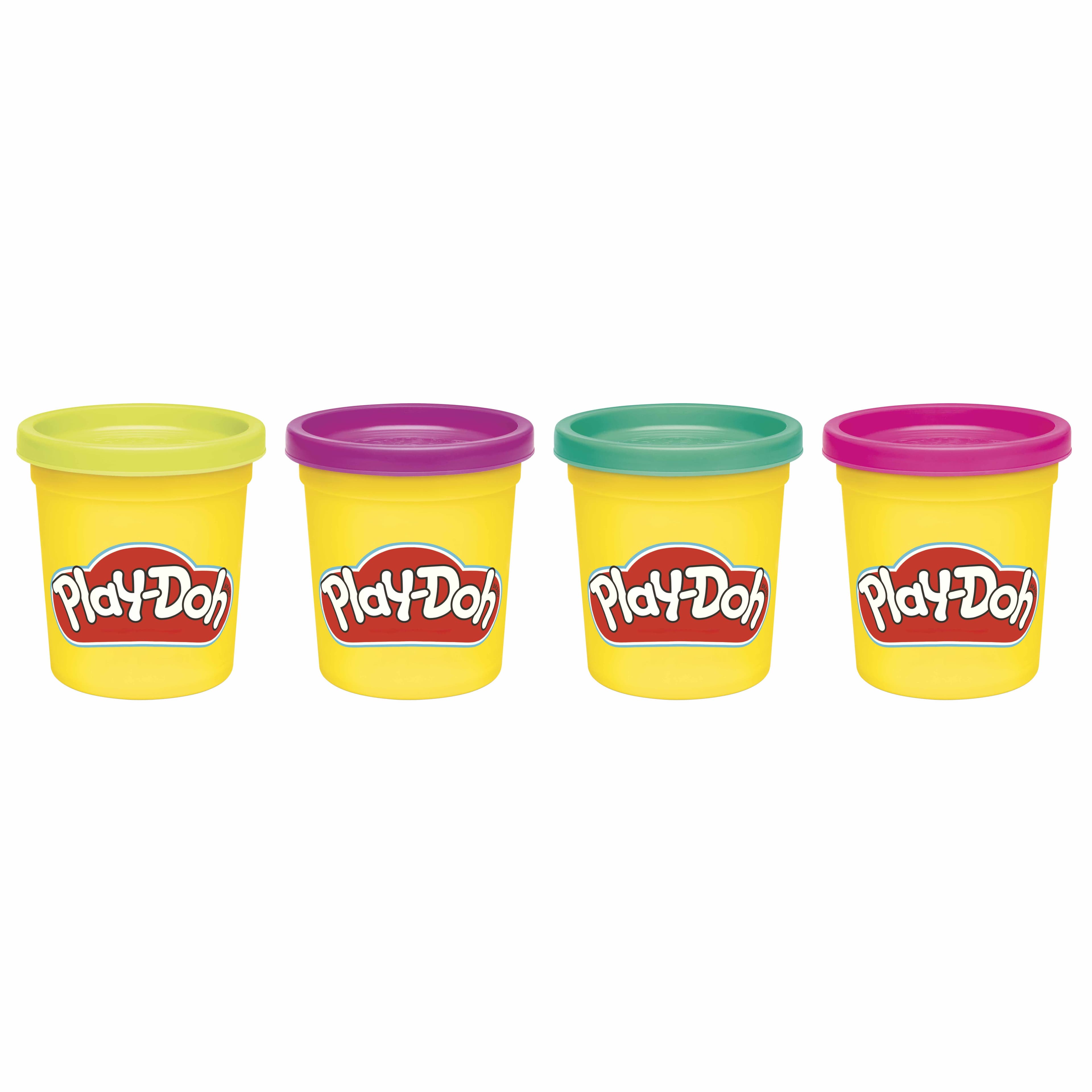 PLAY DOH CLASSIC 4 PACK ASST 3OZ CANS