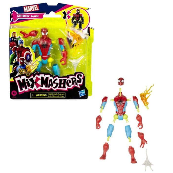 SPIDER MAN MIXMASHERS SPIDER MAN BASIC FIGURE