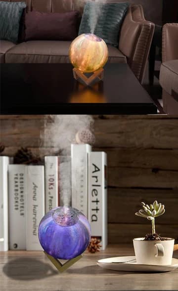 880ml Galaxy Moon Humidifier