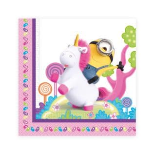 FLUFFY TWO PLY PAPER NAPKINS 33X33CM 20CT