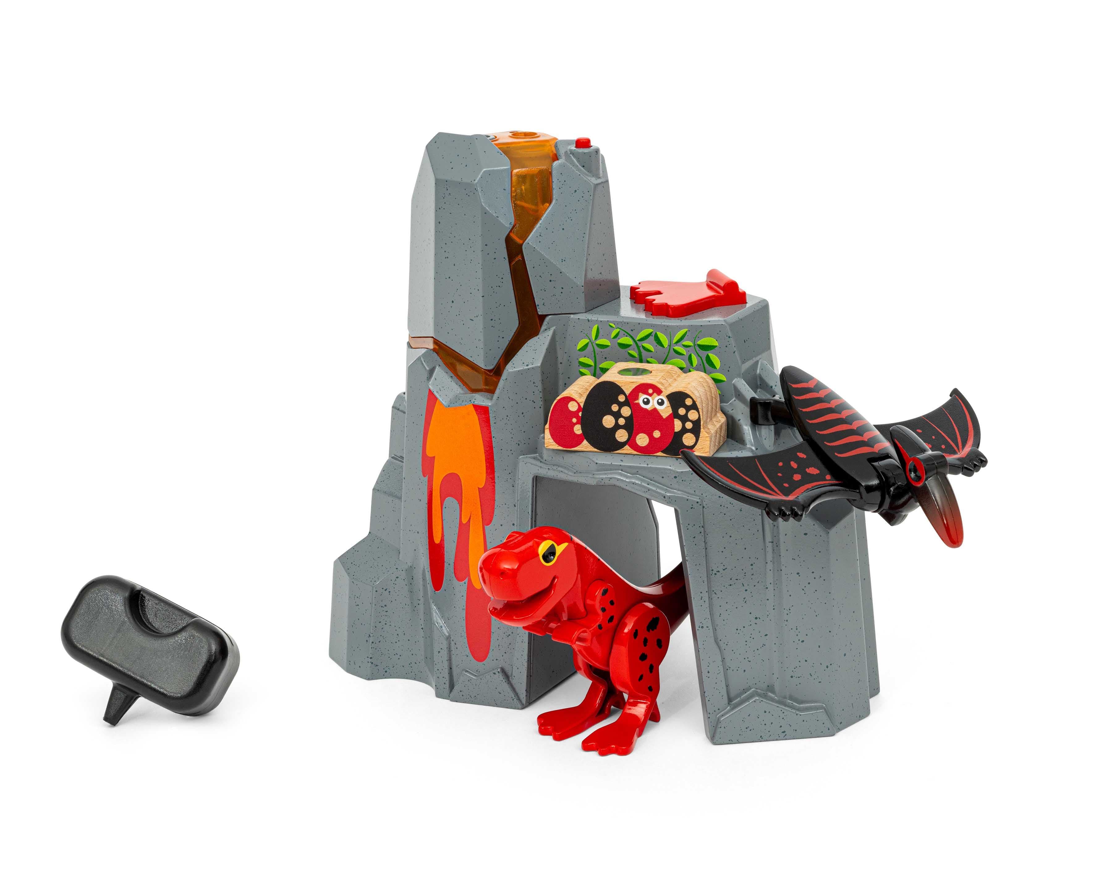 BRIO DINOSAUR ERUPTING VOLCANO