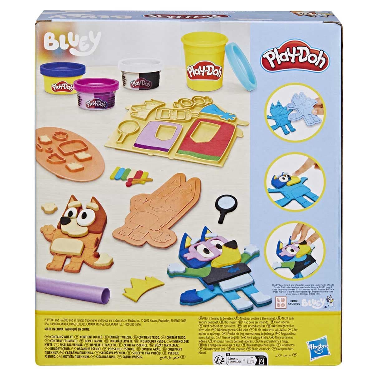PLAY DOH BLUEY MAKE N MASH COSTUMES