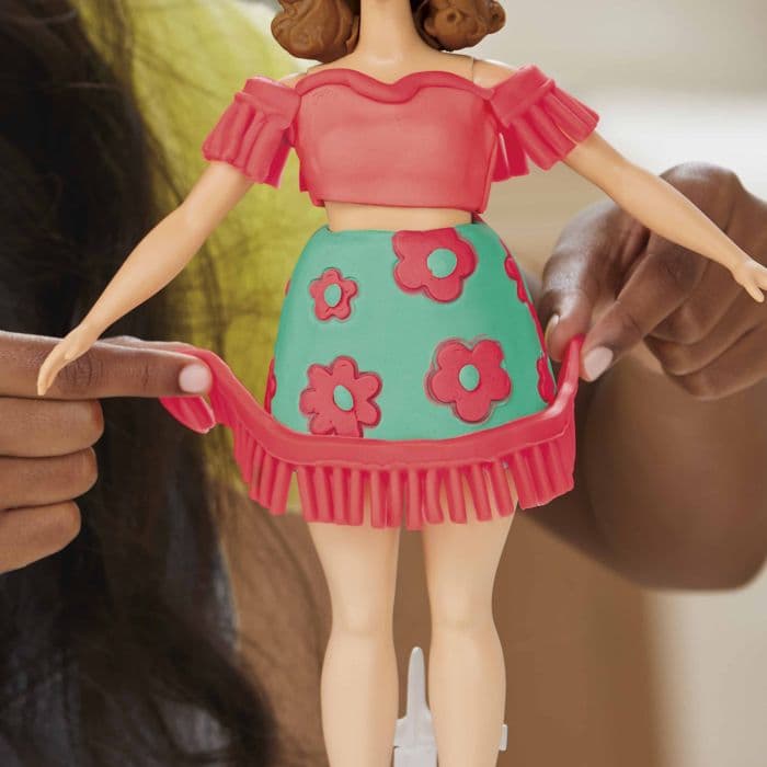 PLAY DOH BARBIE FLORALS AND FRINGE COWBOY