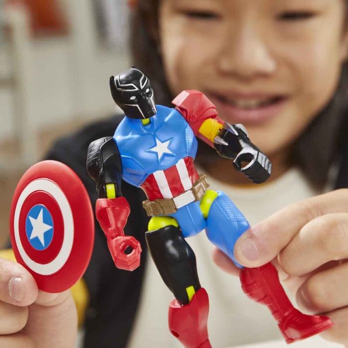 AVENGERS MIXMASHERS BLACK PANTHER BASIC FIGURE