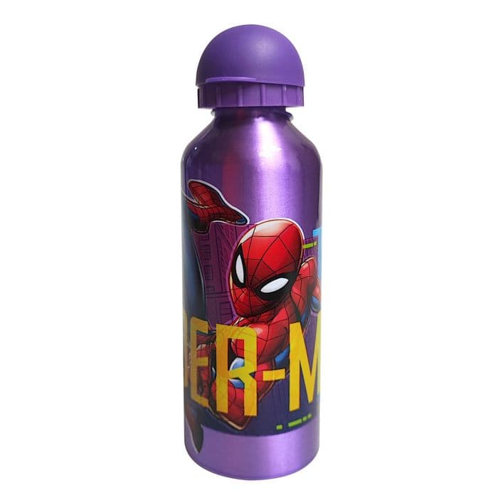 Aluminium 500ml Bottle Spiderman