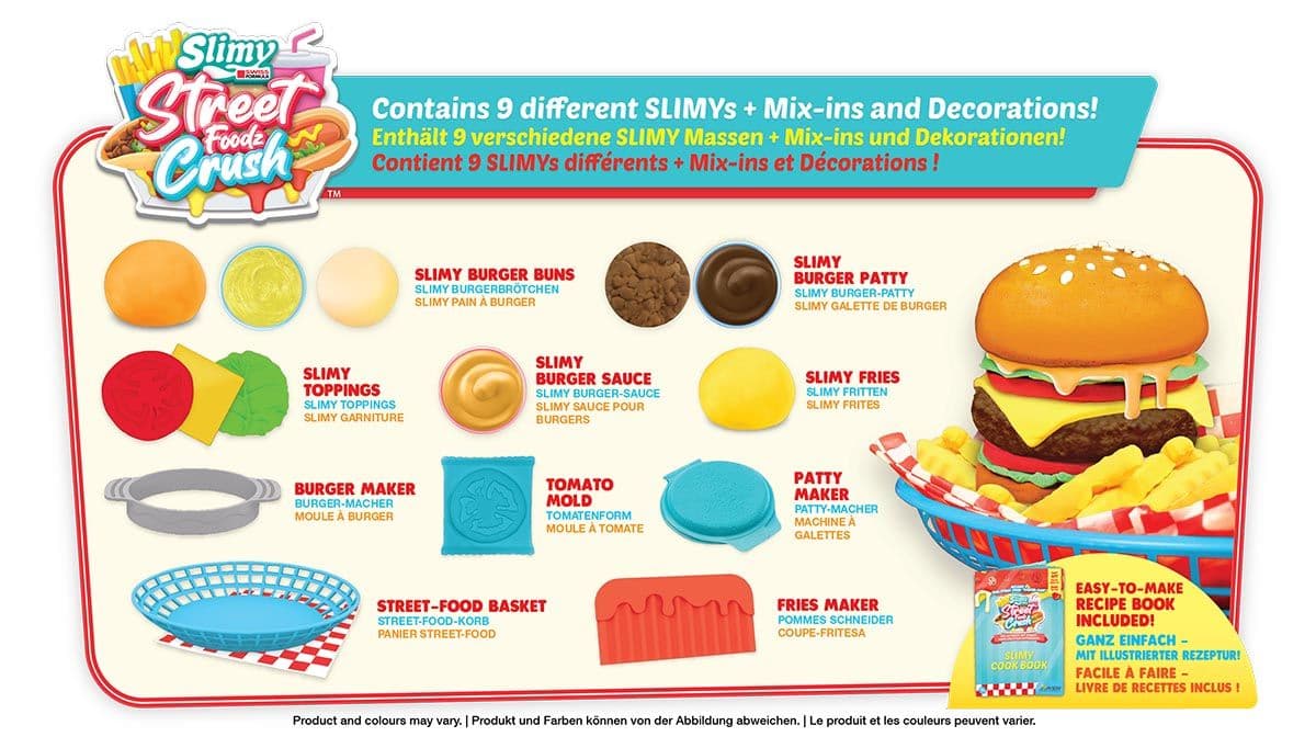 SLIMY DIY FAST FOOD COLLECTION HAMBURGER