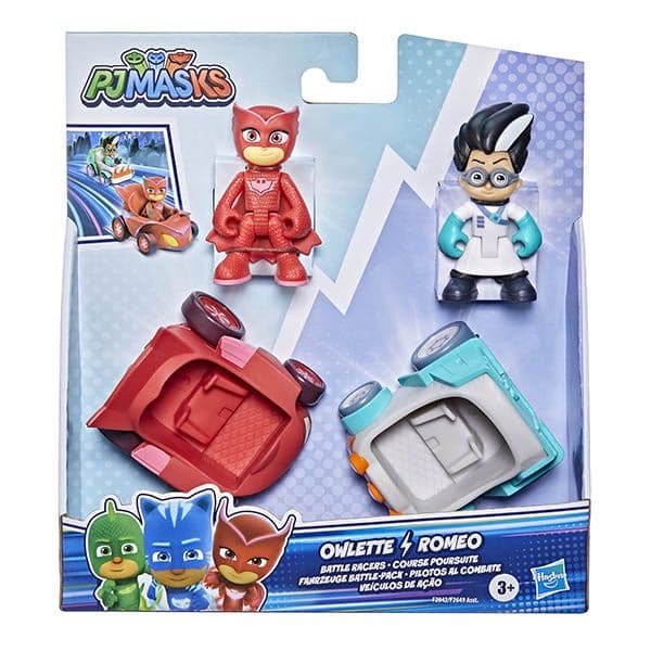 PJ MASKS HERO VS VILLAIN BATTLE OWLETTE VS ROMEO