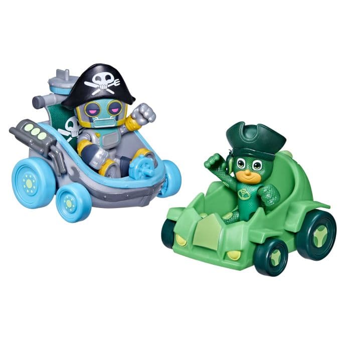 PJ MASKS HERO VS VILLAIN BATTLE GEK VS PIRAT ROBOT