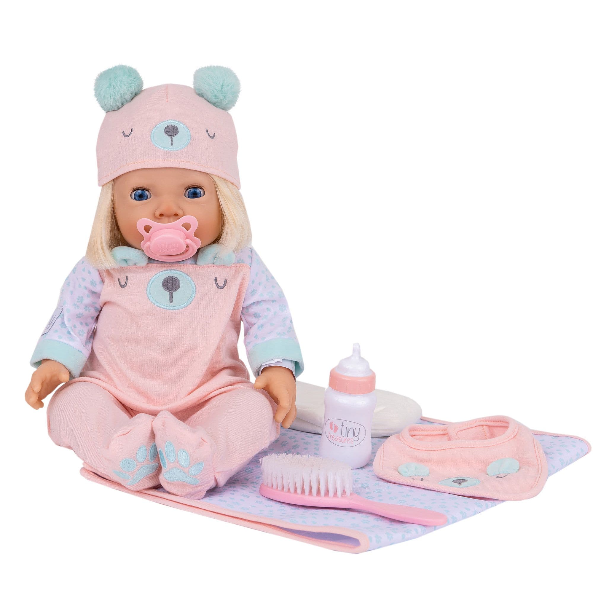 TINY TREASURES BABY BEAR CARE SET