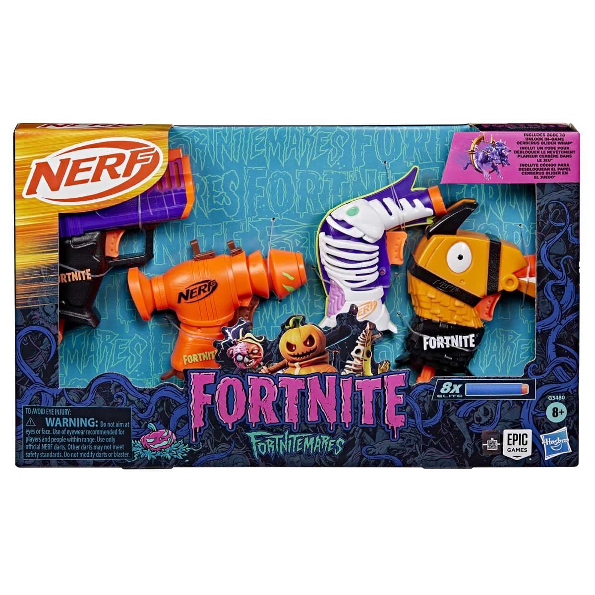 NERF FORTNITEMARES 4PK