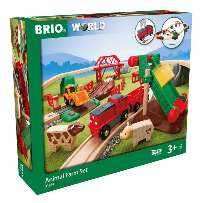 BRIO ANIMAL FARM SET
