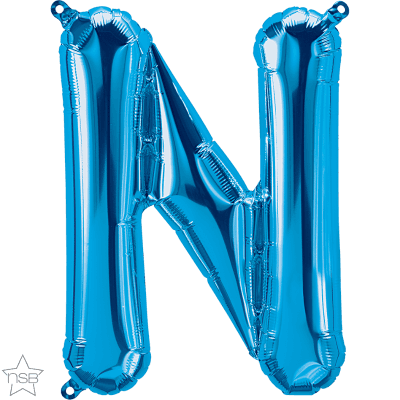 34 INCH FOIL BLUE LETTERS 1CTP