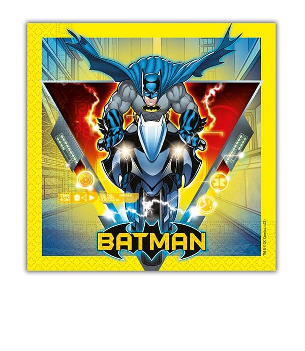 BATMAN ROGUE RAGE 2PLY NAPKIN 33X33CM 20CT