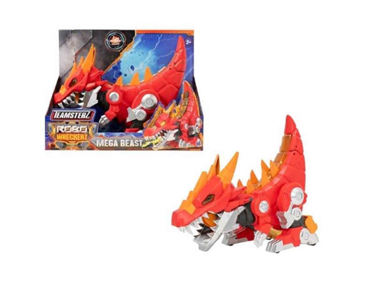 TEAMSTERZ ROBO WRECKERZ MEGA BEAST W 1 CAR