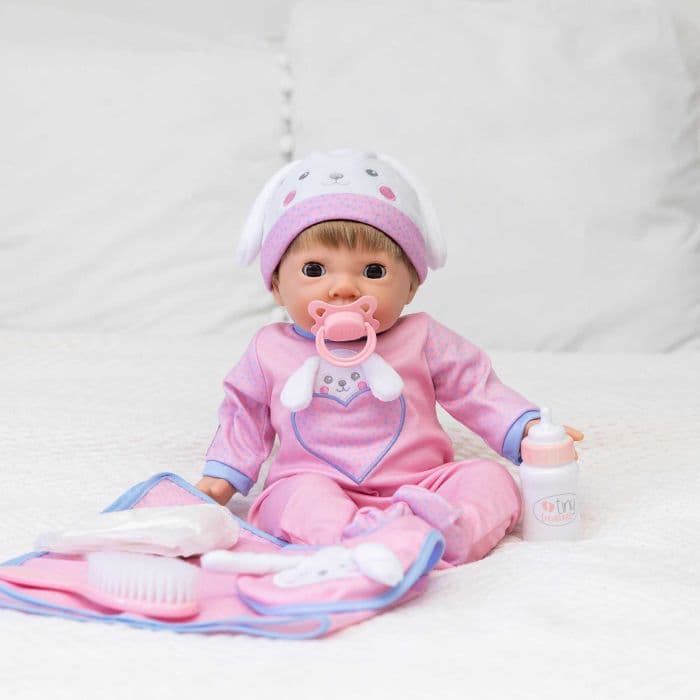 Tiny treasure Doll Peekaboo Bunny Care Set