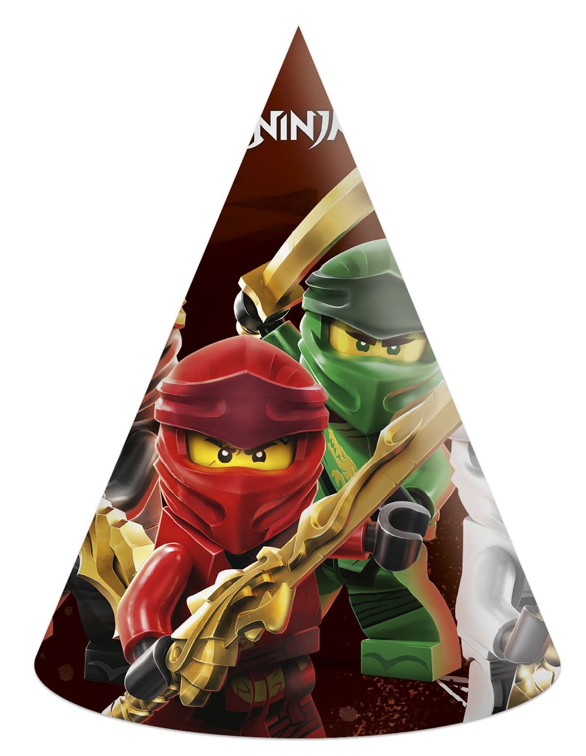 LEGO NINJAGO PAPER HATS 6CT