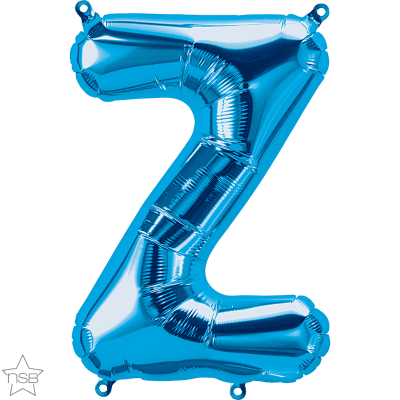 34 INCH FOIL BLUE LETTERS 1CTP