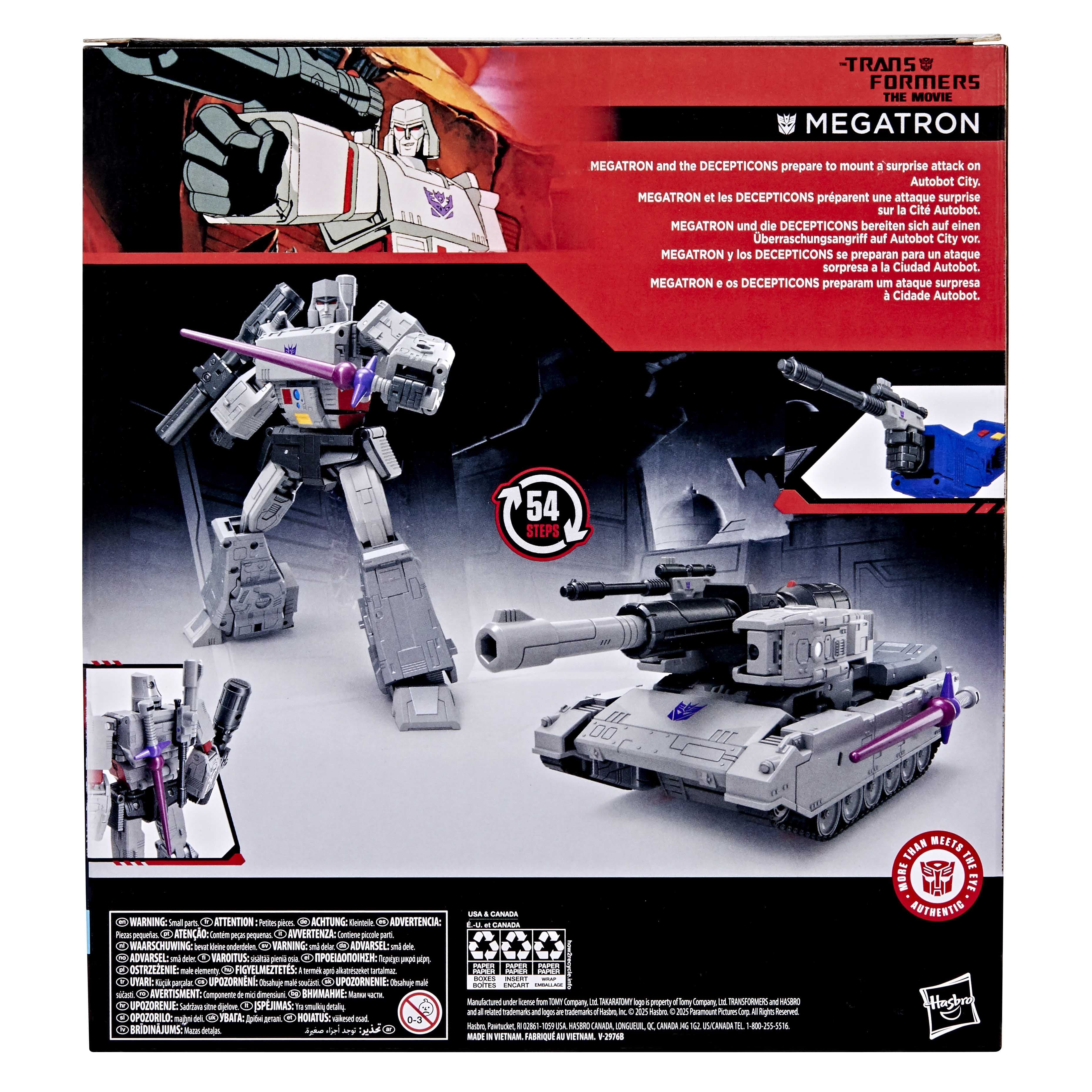 TRANSFORMERS GEN STUDIO SERIES LDR 86 MEGATRON