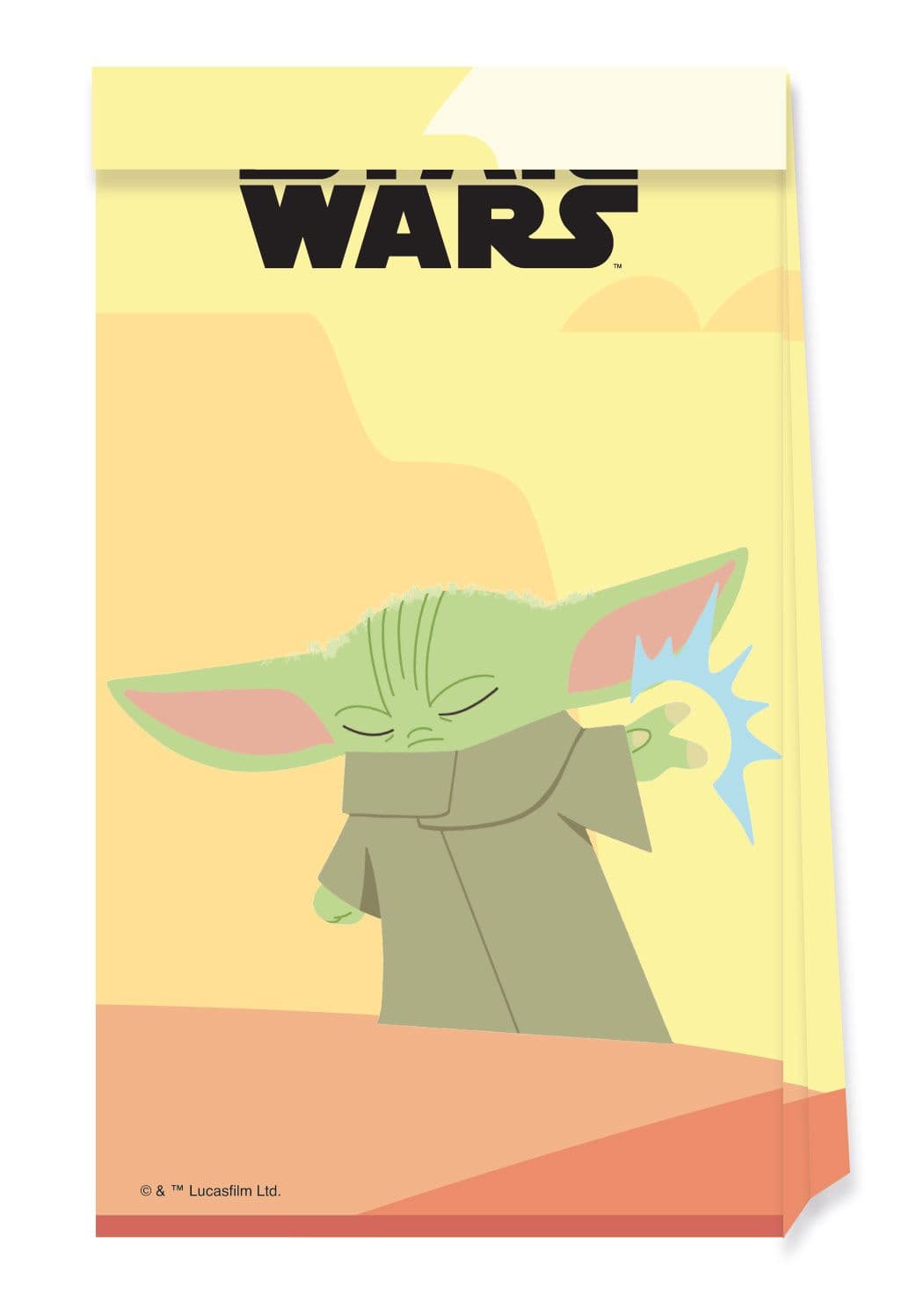 STAR WARS THE MANDALORIAN PAPER PARTY BAGS 4CT