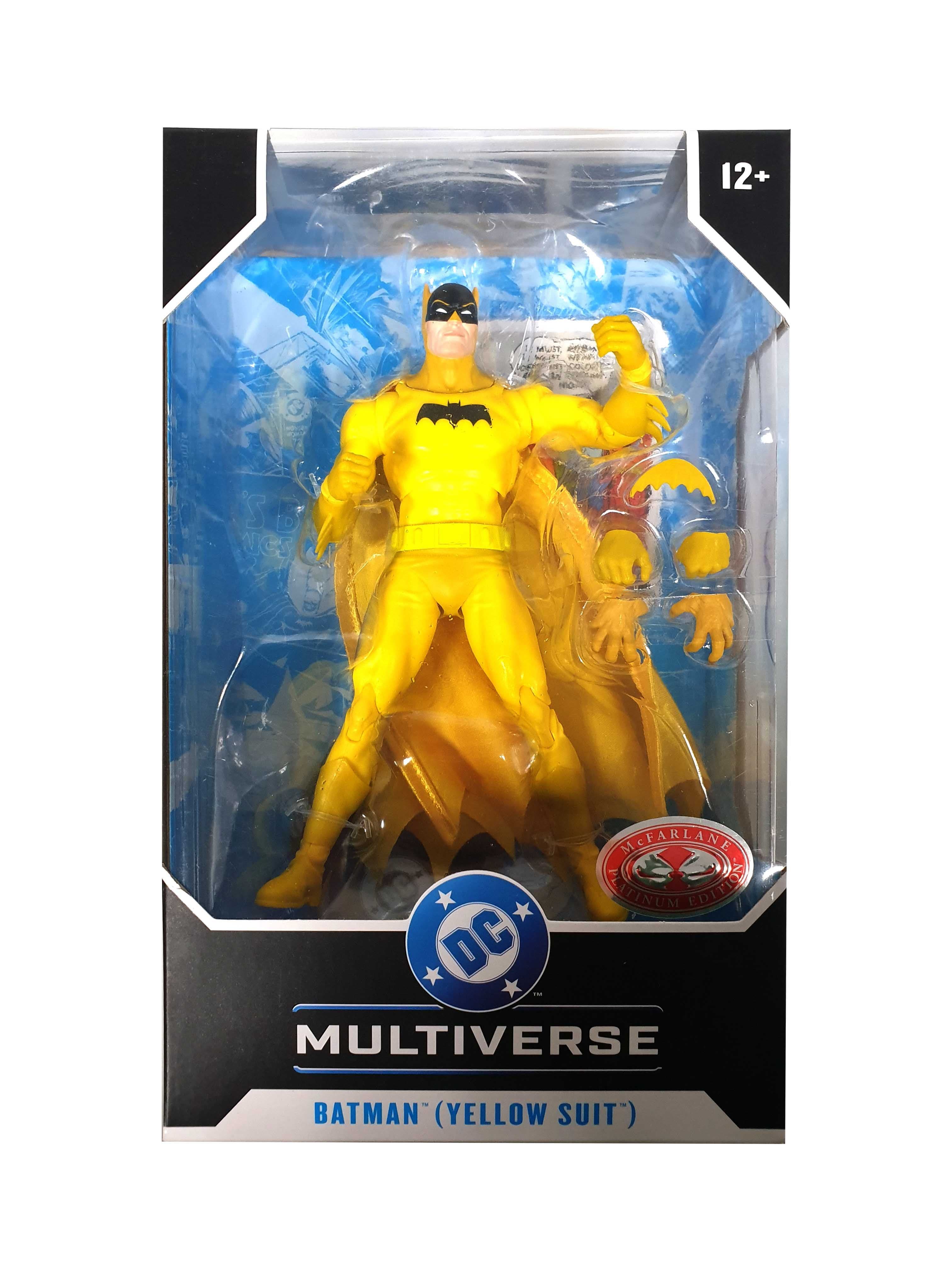 MCFARLANE DC MULTIVERSE 17CM YELLOW BATMAN