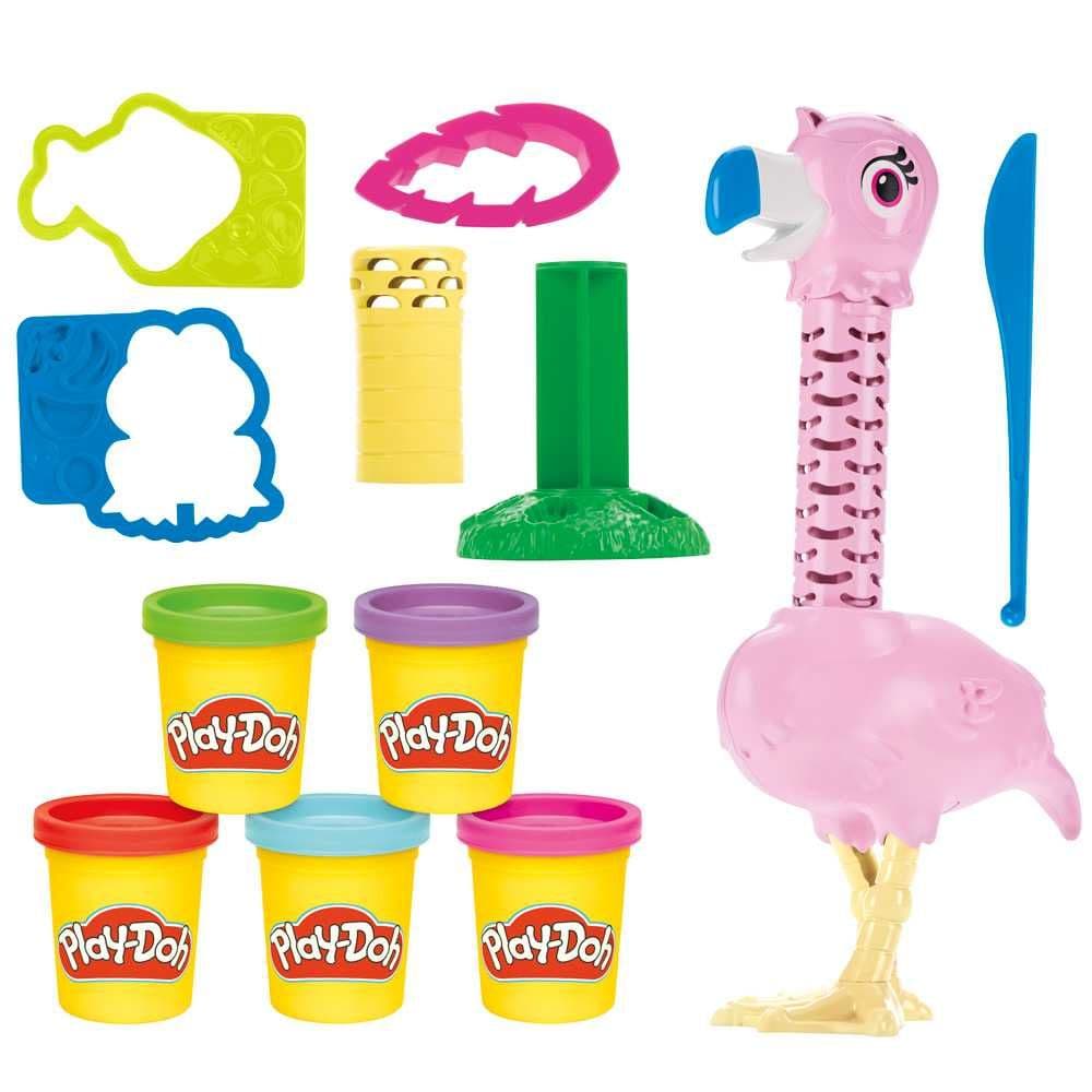 PLAY DOH FEATHER FUN FLAMINGO