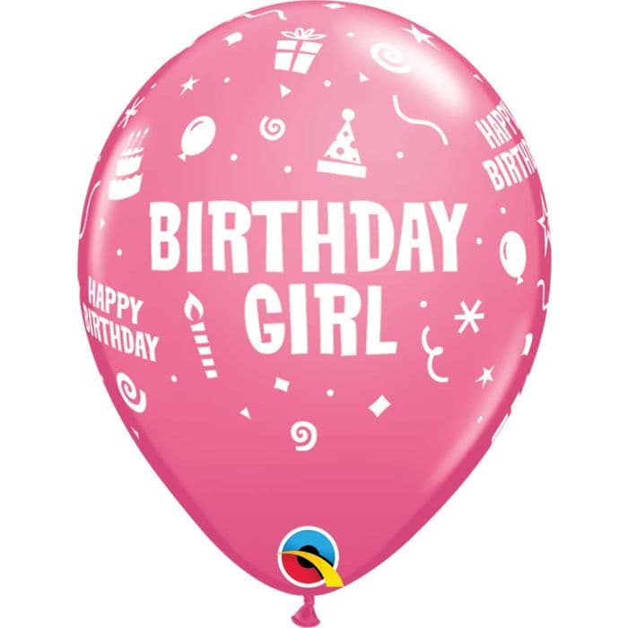 11 INCH LATEX RND SPECIAL AST PRT BDY GIRL 50CTP