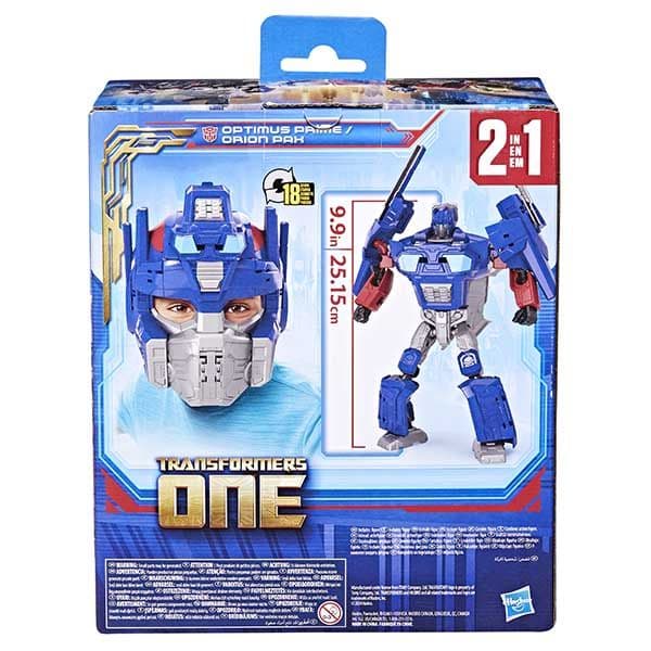 TRANSFORMERS MOVIE 8 2 IN 1 MASK OPTIMUS PRIME
