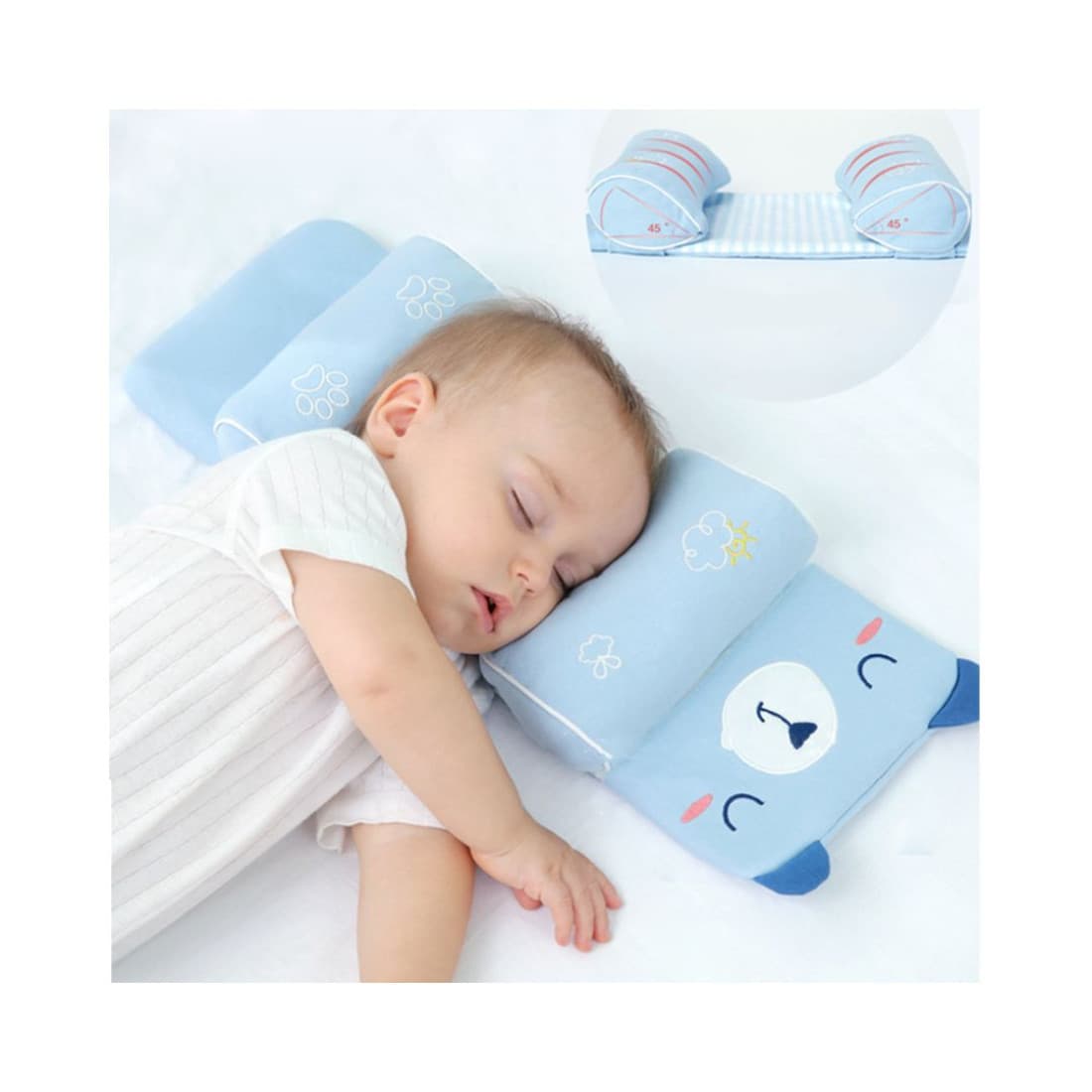 Baby Adjustable Head Cushion