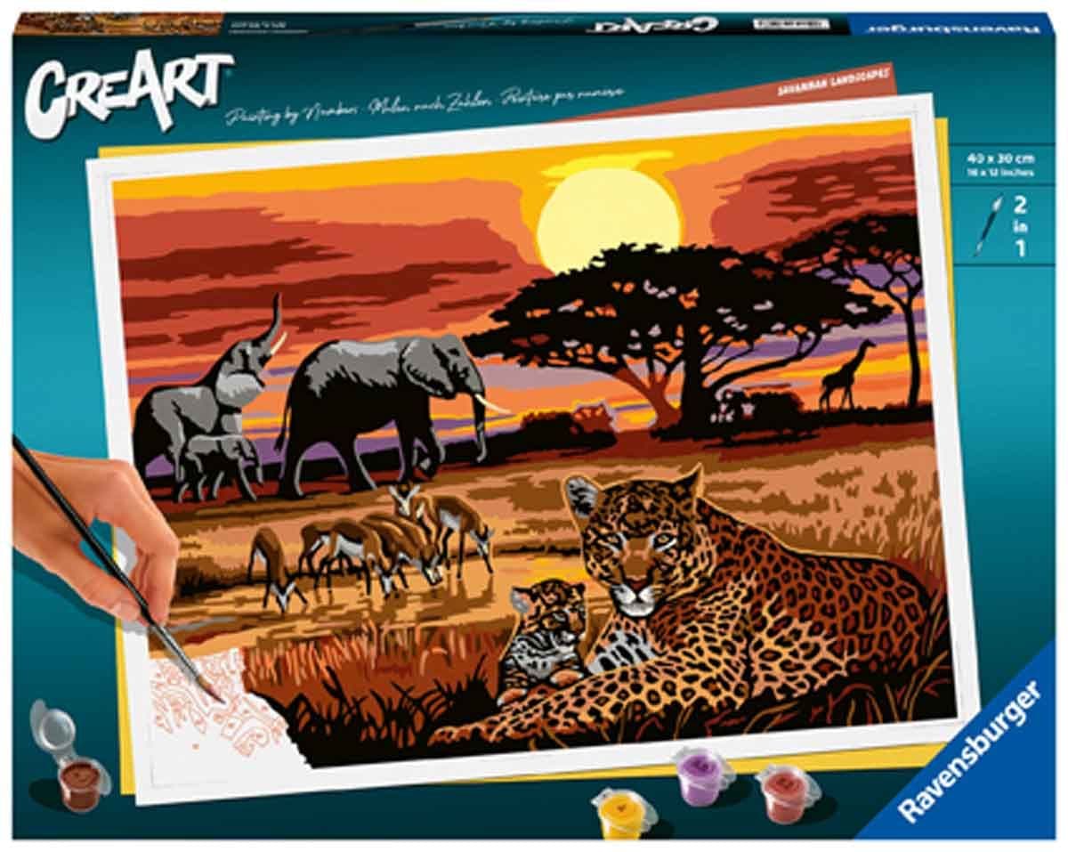 RAVENSBURGER CREART SAVANNAH LANDSCAPES