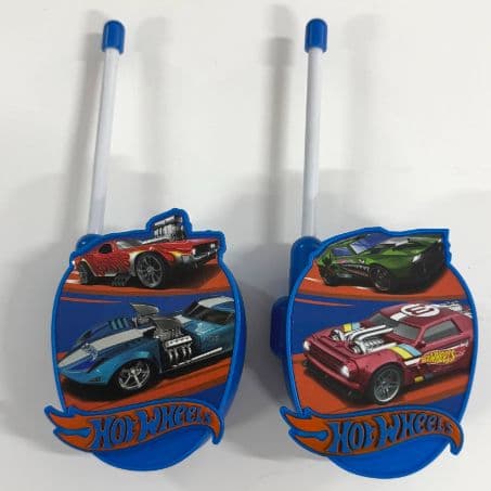 HOT WHEELS SHAPED WALKIE TALKIE