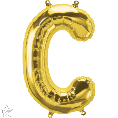 34 INCH FOIL GOLD LETTERS 1CTP