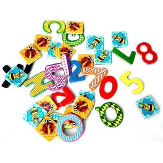 All-in-One Magnetic Wooden Drawing Board & Educational Puzzle Set