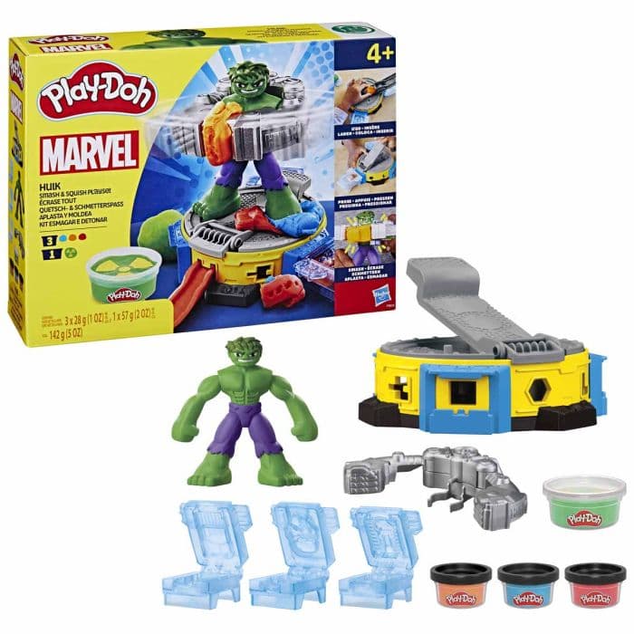PLAY DOH HULK SMASH AND SQUISH