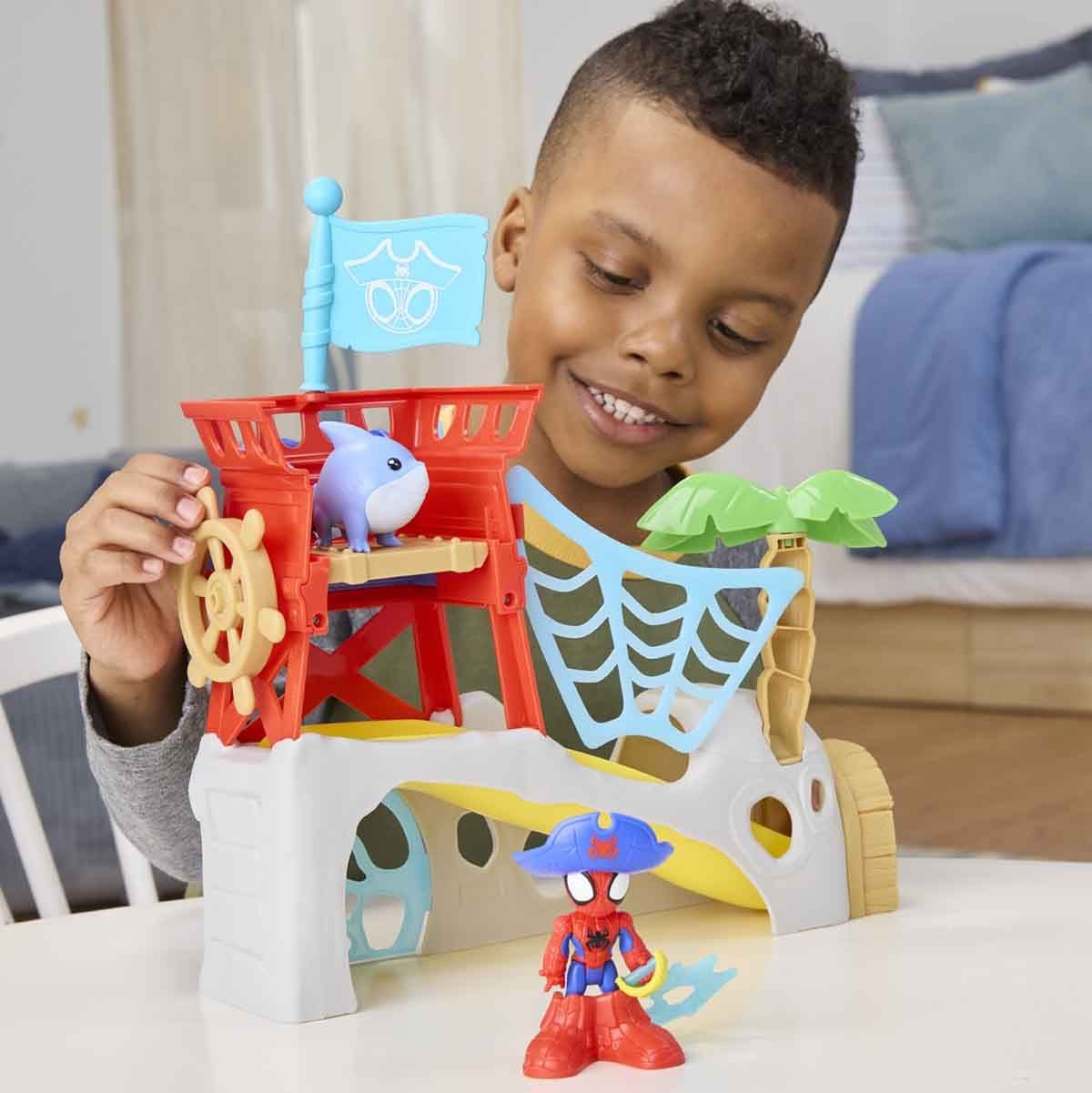SPIDEY AND FRIENDS SPIDEY ISLAND PLAYSET