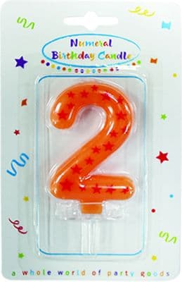 CANDLES BIRTHDAY NUMBER 2 1CTP