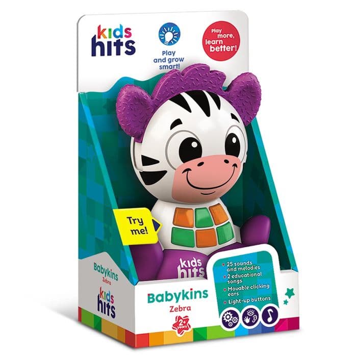 Kids Hits Babykins Zebra