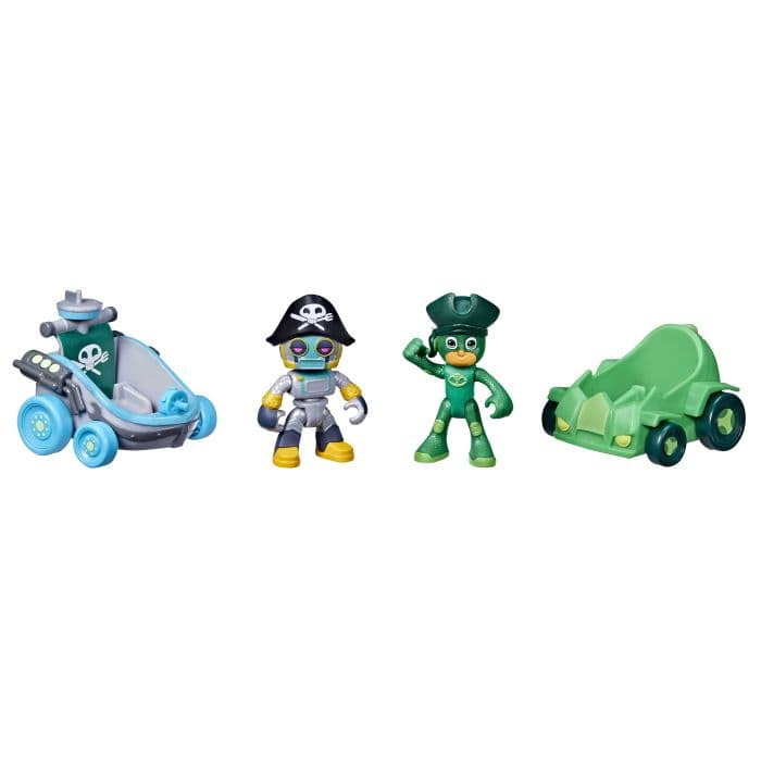 PJ MASKS HERO VS VILLAIN BATTLE GEK VS PIRAT ROBOT