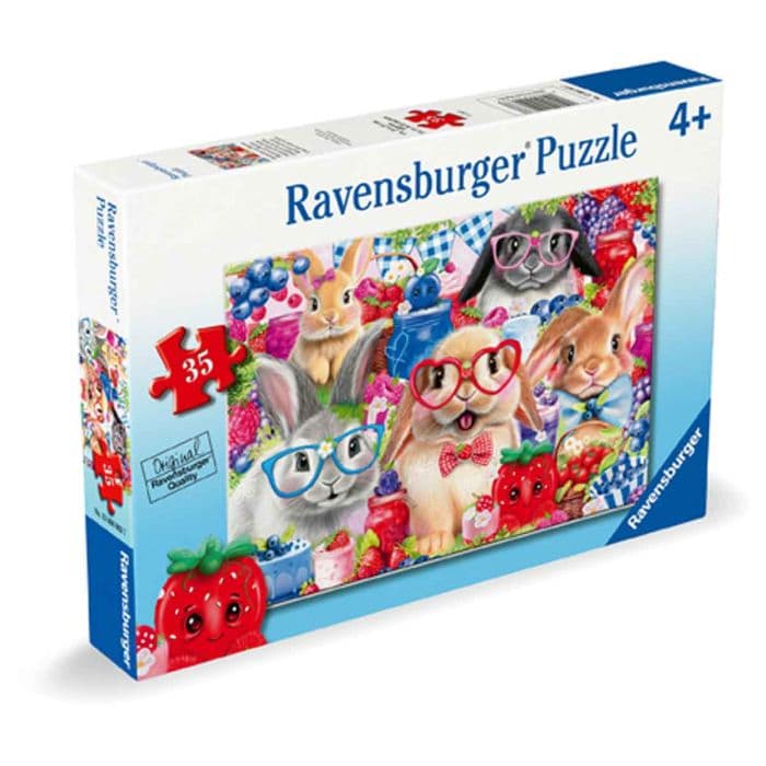 Ravensburger 35pc Puzzle Bunnies And Berries