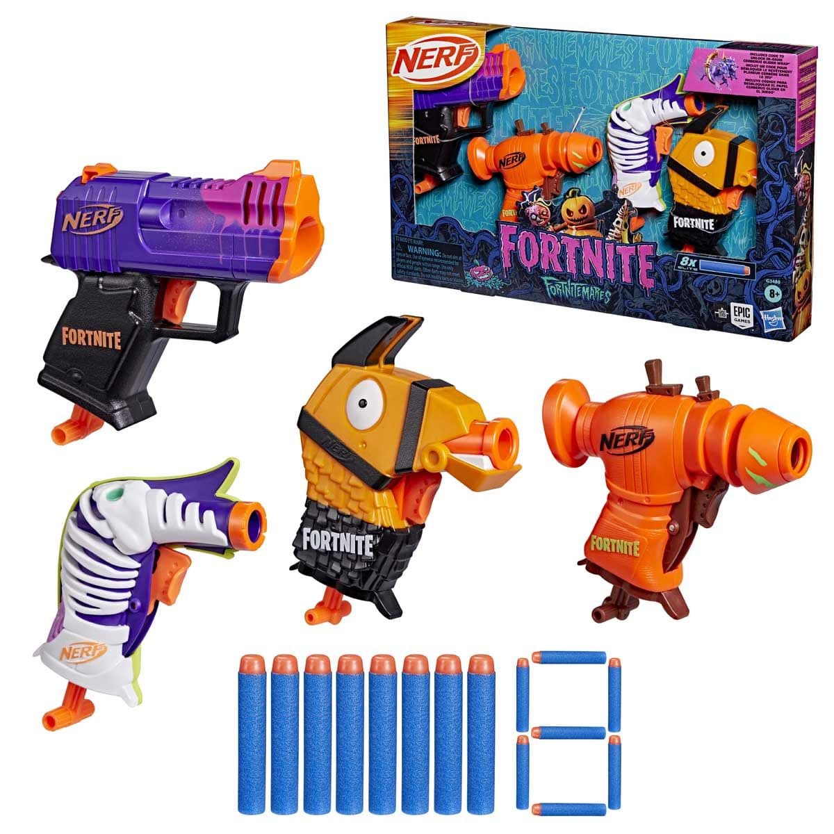 NERF FORTNITEMARES 4PK